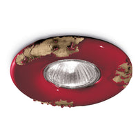 Spot Vintage Ceramica Bordeaux 1 Luce Gu10 11Cm