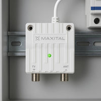 Maxital lps301 alimentatore 12v 400ma per antenne tv attive e amplificatori palo