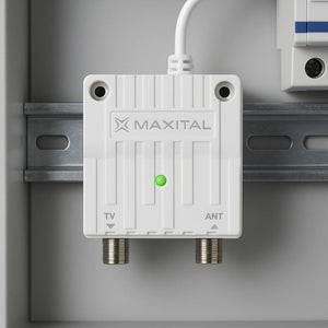 Maxital lps301 alimentatore 12v 400ma per antenne tv attive e amplificatori palo