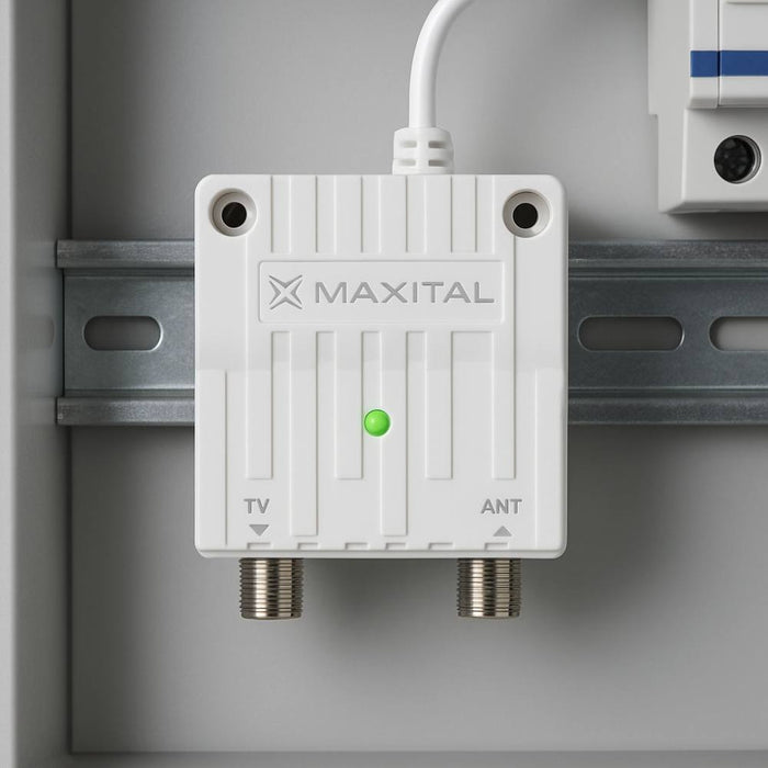 Maxital lps301 alimentatore 12v 400ma per antenne tv attive e amplificatori palo