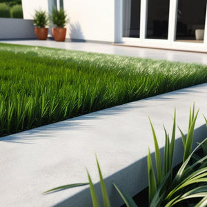 Rotolo prato sintetico oxford larghezza 2 m lunghezza 10 m fili 45 mm sempre verde