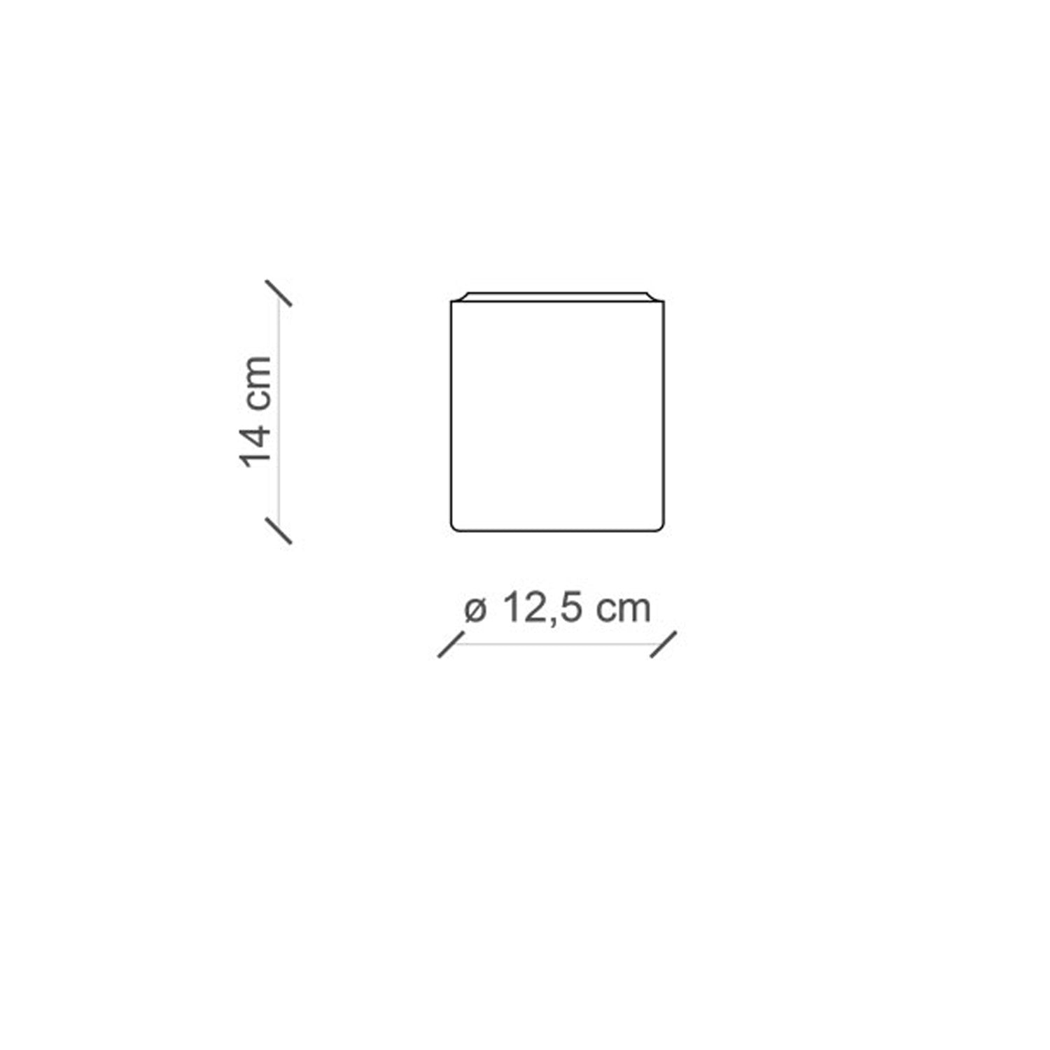 Plafoniera Vintage Cilindrica Ceramica Verde 1 Luce E27