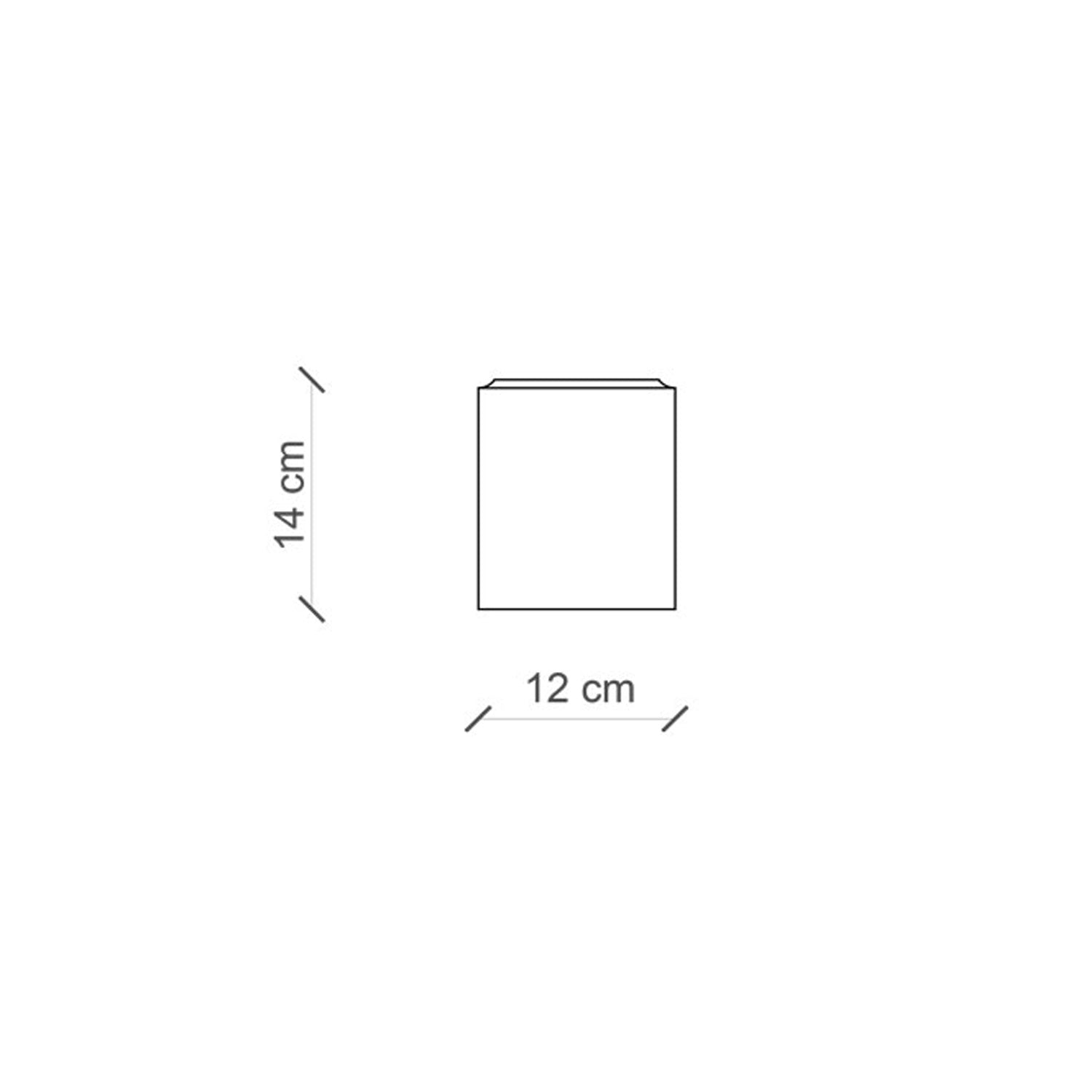 Plafoniera Vintage Ceramica Rossa 1 Luce E27