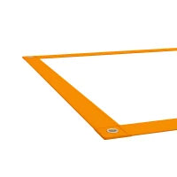 Kit di Agilità per Cane da 4 Pezzi con Slalom, Anello di Salto, Ostacoli, Kit di Addestramento, Sacco di Trasporto, Arancione