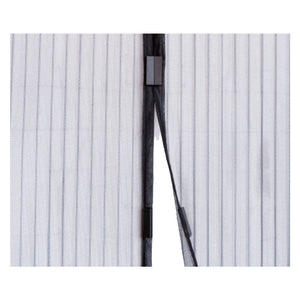 ZANZARIERA IN POLIESTERE CON MAGNETI cm 120 x 240 per porta - bianca IRS