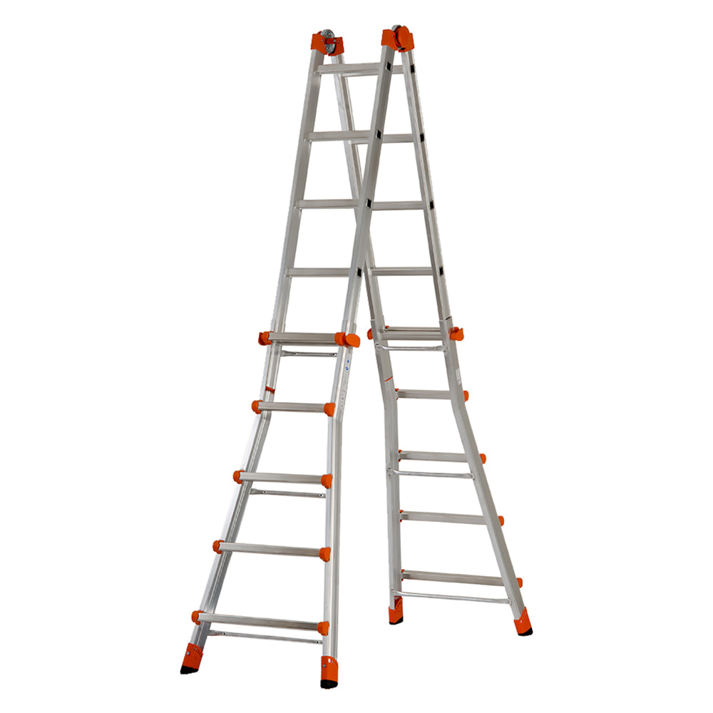 SCALA MULTIUSO 'PEPPINA' gigante 5+5 ap.cm 482/ch. cm 141 GIERRE