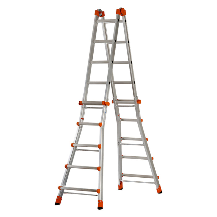 SCALA MULTIUSO 'PEPPINA' gigante 5+5 ap.cm 482/ch. cm 141 GIERRE