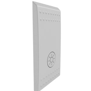 Copritasto 1 modulo grigio con simbolo luce bticino livinglight tech