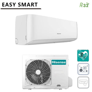 Climatizzatore Condizionatore Hisense Inverter Serie EASY SMART 12000 Btu CA35YR01G + CA35YR01W R-32 Classe A++