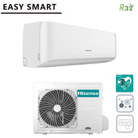 Climatizzatore Condizionatore Inverter Hisense Serie EASY SMART R-32 24000 btu CA70BT01G + CA70BT01W Classe A++