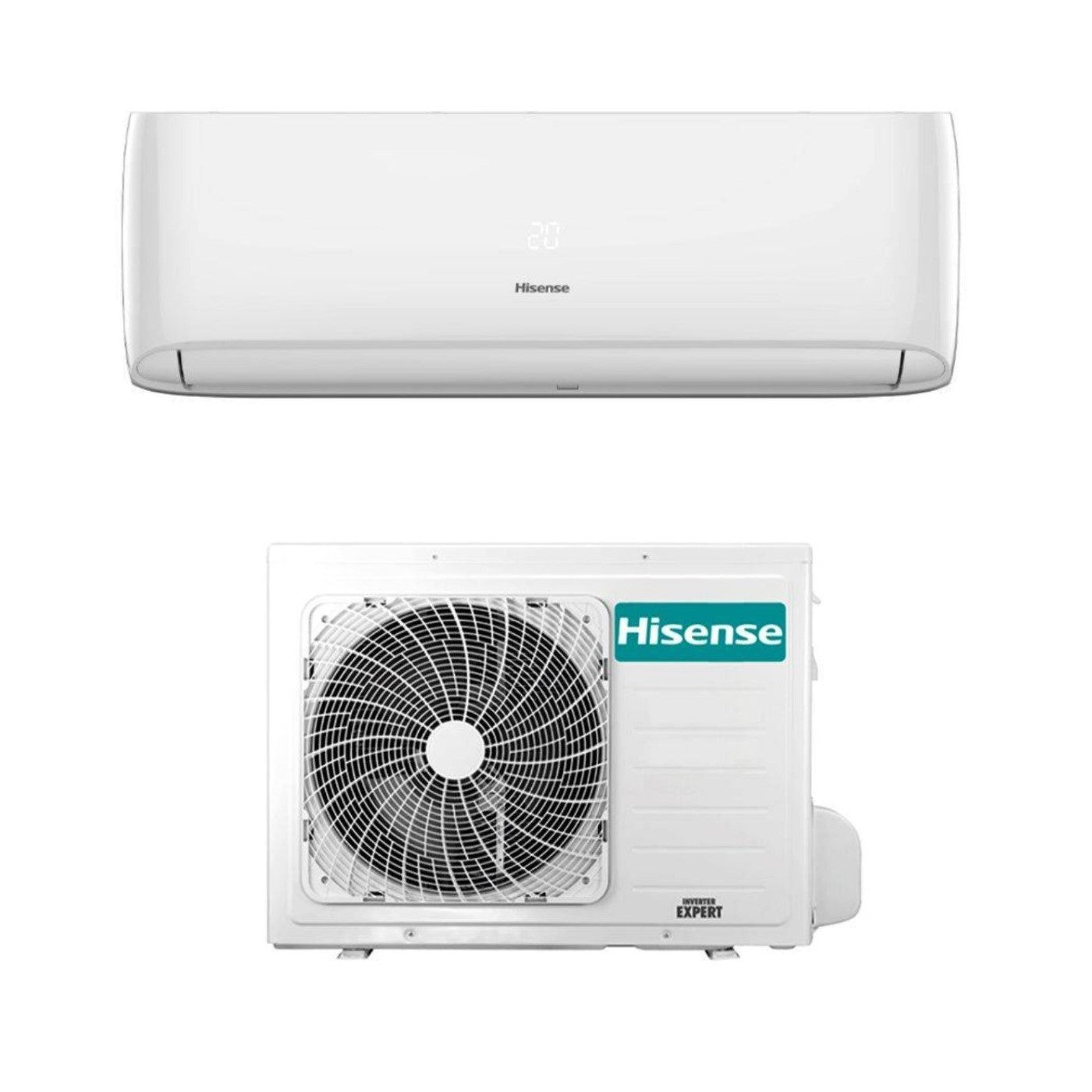 Climatizzatore Condizionatore Inverter Hisense Serie EASY SMART R-32 24000 btu CA70BT01G + CA70BT01W Classe A++