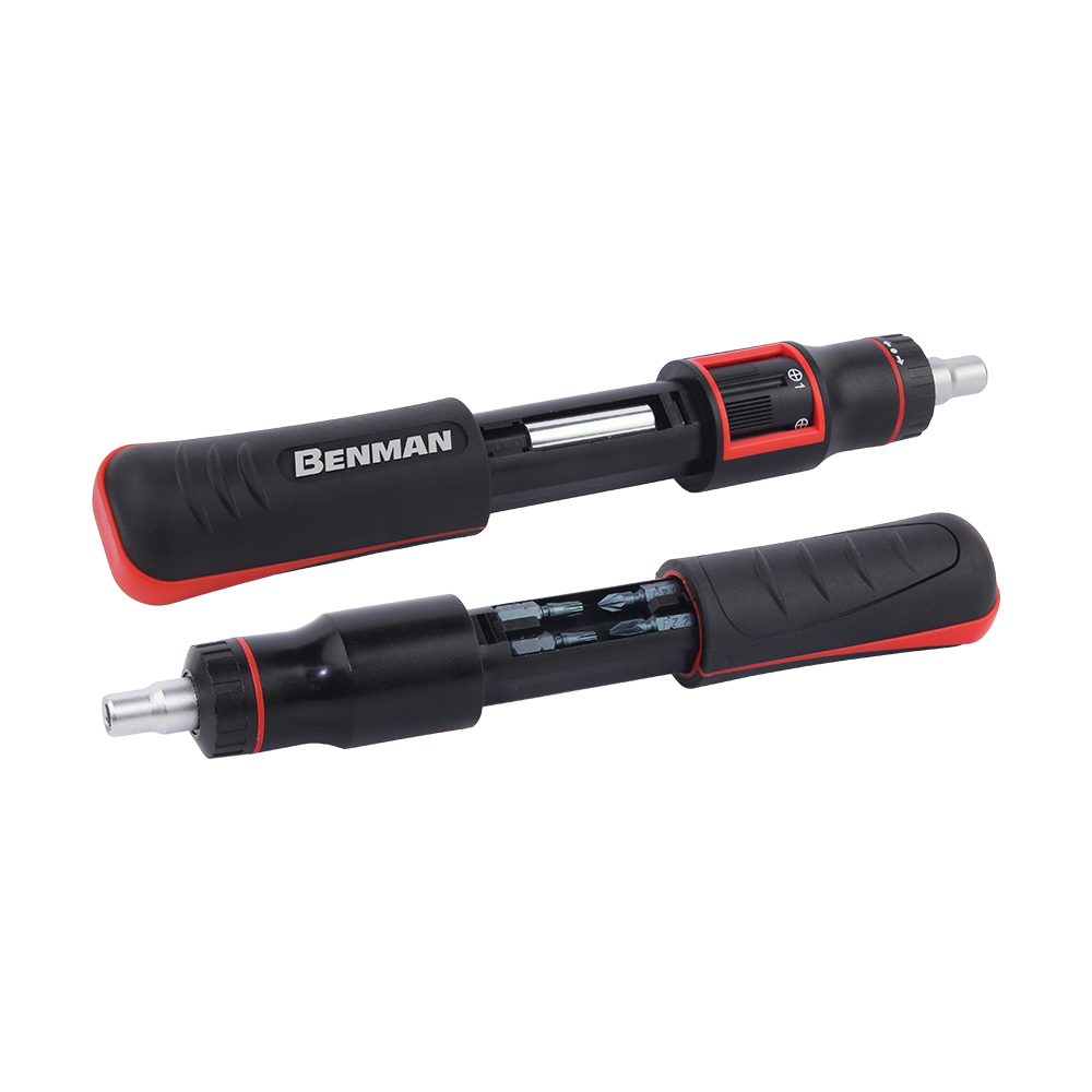 CACCIAVITE A CRICCHETTO A CARICAMENTO AUTOMATICO CON 10 PUNTE - BENMAN 