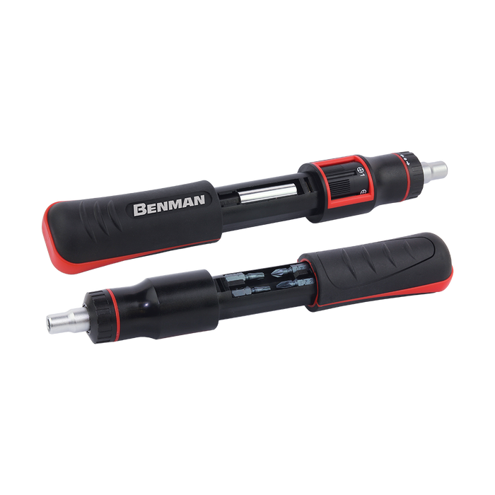 CACCIAVITE A CRICCHETTO A CARICAMENTO AUTOMATICO CON 10 PUNTE - BENMAN 