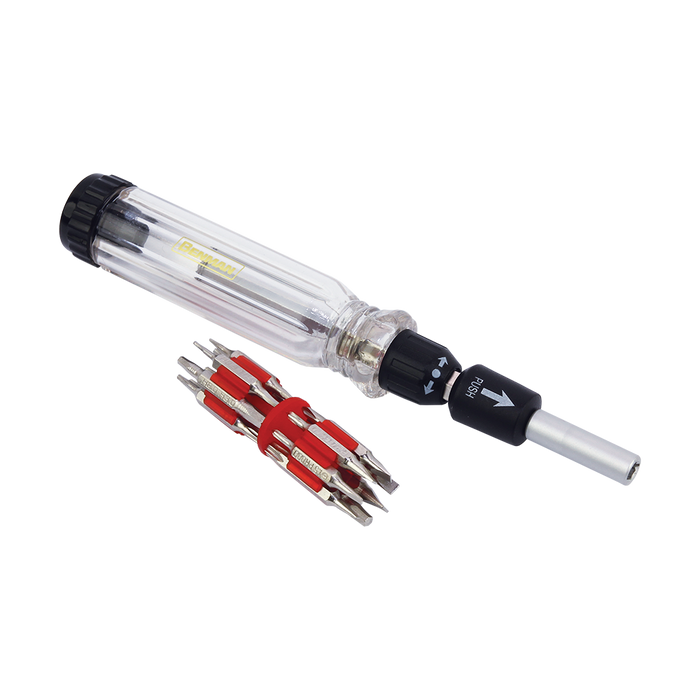 CACCIAVITE DI PRECISIONE ESTENSIBILE SENZA INGRANAGGI CON 28 PUNTE - BENMAN 