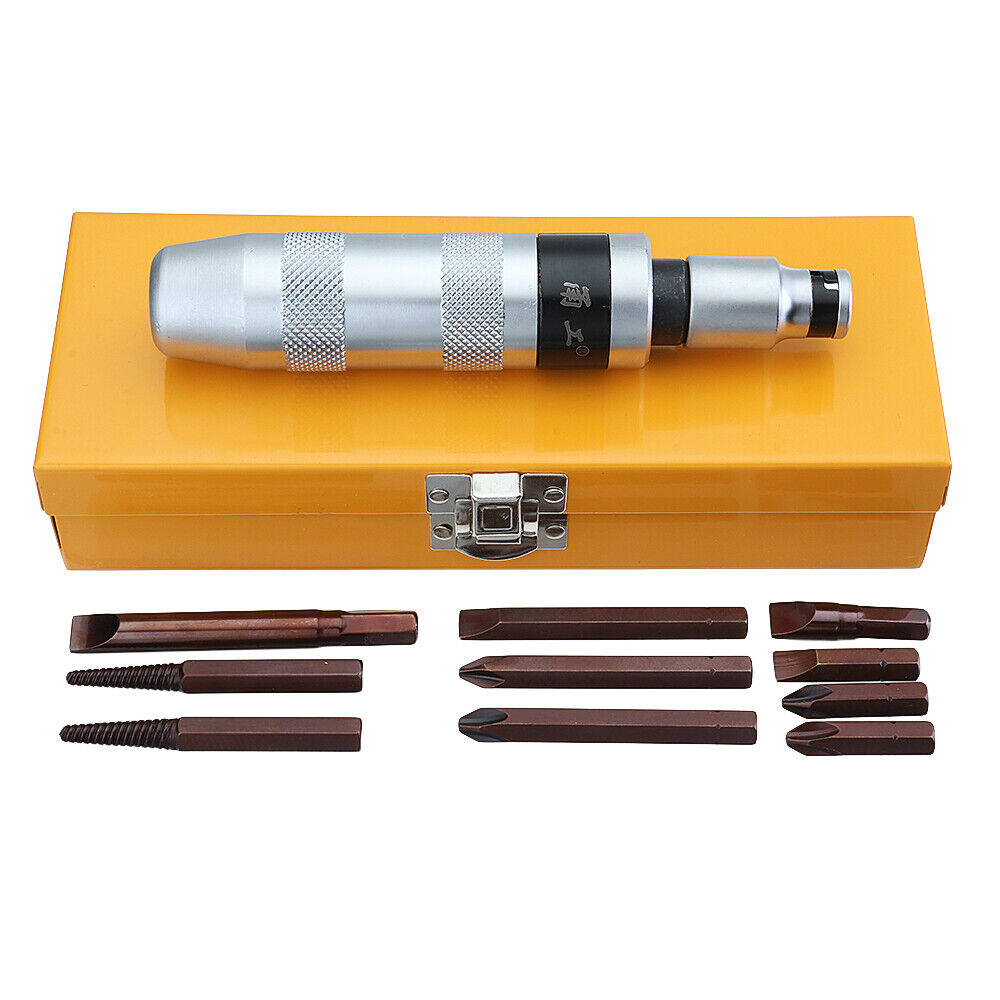 CACCIAVITE GIRAVITE IMPATTO PERCUSSIONE PUNTE REVERSIBILE CHROME VANADIUM 12PZ