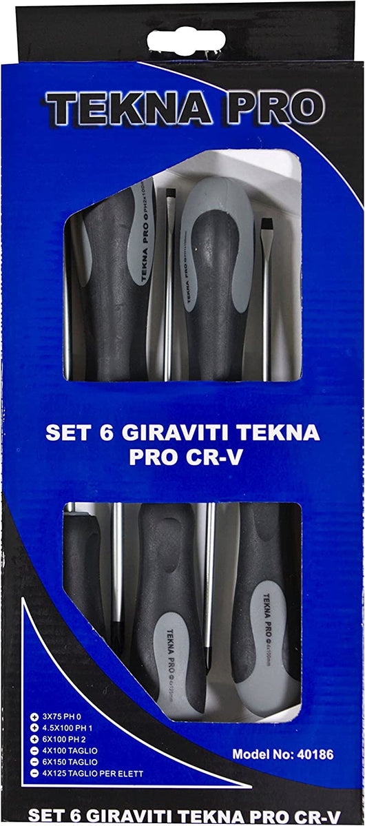 CACCIAVITI TEKNA "PRO" SET 6 PZ