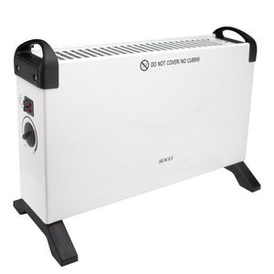 Riscaldatore a Convezione Portatile con 3 Livelli di Riscaldamento  2000W