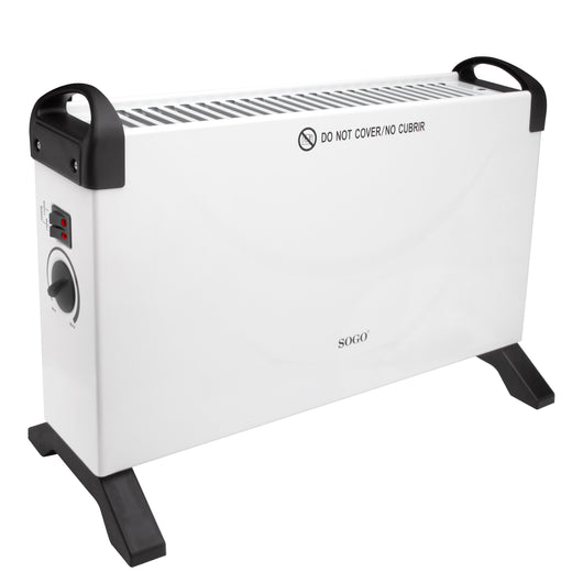 Riscaldatore a Convezione Portatile con 3 Livelli di Riscaldamento  2000W