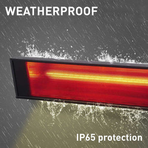 Sined Caldo Vetro Nero 2000 Riscaldatore Infrarossi Cristallo Da 2000w Nero 3 Step Di Potenza 3366100 Per Ottimizzare i Consumi Elettrici Secondo Le Esigenze Di Riscaldamento Con Telecomando