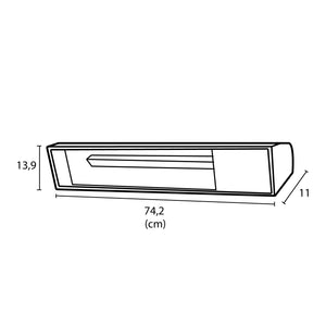 Sined Caldo Vetro Nero 2000 Riscaldatore Infrarossi Cristallo Da 2000w Nero 3 Step Di Potenza 3366100 Per Ottimizzare i Consumi Elettrici Secondo Le Esigenze Di Riscaldamento Con Telecomando