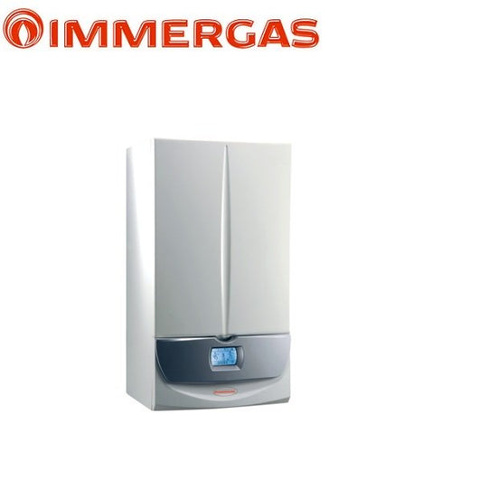 CALDAIA A GAS IMMERGAS VICTRIX SUPERIOR 32 KW A CONDENSAZIONE COMPLETA DI KIT PER SCARICO FUMI METANO - NEW ERP Kit Fumi Sdoppiato,Metano