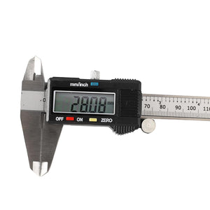 CALIBRO DIGITALE A CORSOIO IN ACCIAIO CON DISPLAY 150mm CON CUSTODIA RIGIDA