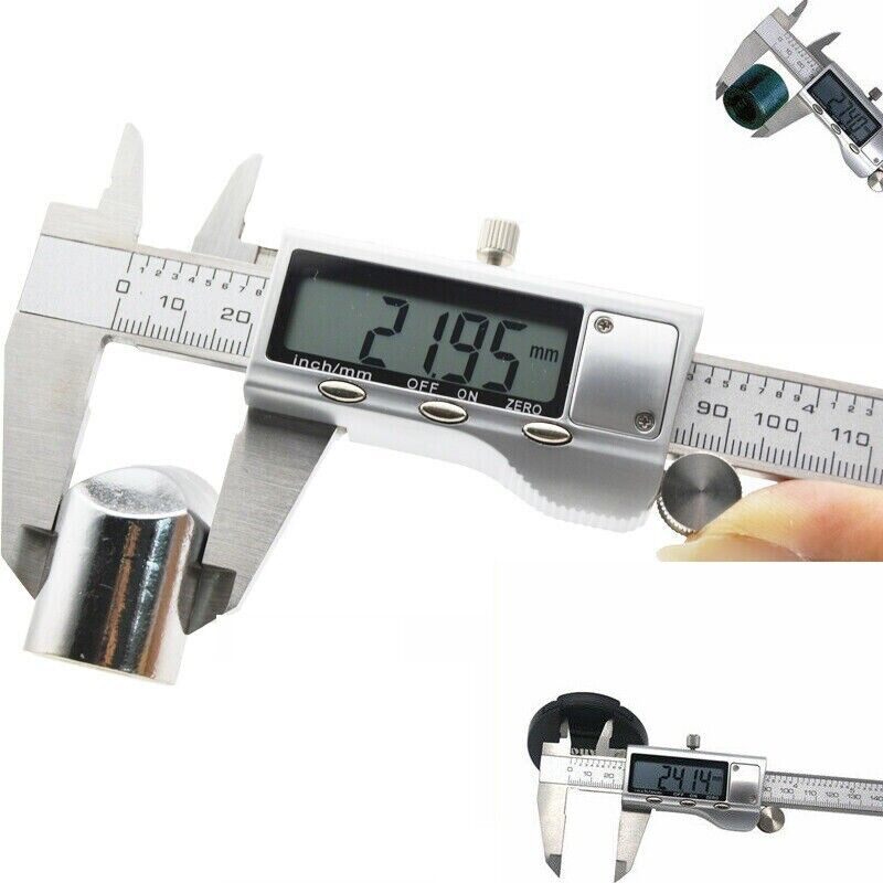 CALIBRO DIGITALE A CORSOIO IN ACCIAIO CON DISPLAY 150mm