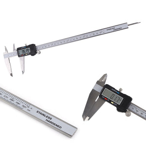 CALIBRO DIGITALE PROFESSIONALE DA 0-300 mm DISPLAY CUSTODIA VALIGETTA RIGIDA