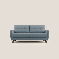 Divano Letto 2 Posti 168x97x96 cm in Tessuto Carta Da Zucchero