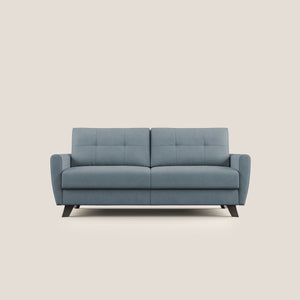 Divano Letto 2 Posti 168x97x96 cm in Tessuto Carta Da Zucchero