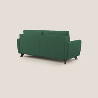Divano Letto 2 Posti 168x97x96 cm in Tessuto Verde