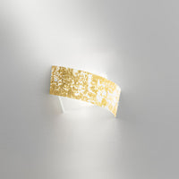 Camilla - Lampada da parete oro 2XE14 max 2X28W IP20 - Applique led da muro design moderno 34x20cm