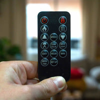 Camino Elettrico da Parete 182,5x55x13,9 cm 1500W Effetto Fiamma Sined Pordoi Nero