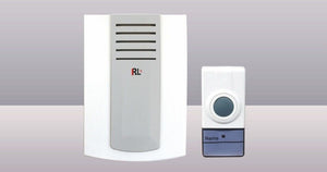 CAMPANELLO WIRELESS SENZA FILI CASA UFFICIO PORTA IMPERMEABILE DISTANZA 300 MT