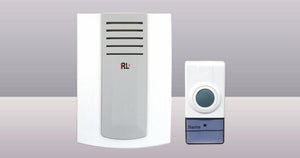 CAMPANELLO WIRELESS SENZA FILI CASA UFFICIO PORTA IMPERMEABILE DISTANZA 300 MT