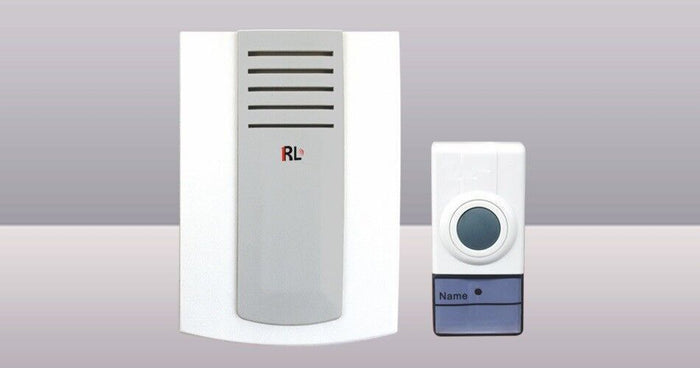 CAMPANELLO WIRELESS SENZA FILI CASA UFFICIO PORTA IMPERMEABILE DISTANZA 300 MT