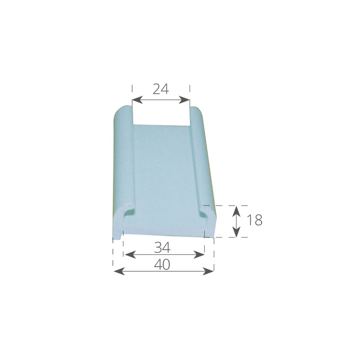 CANALINA TR40 PER C40 MT 4