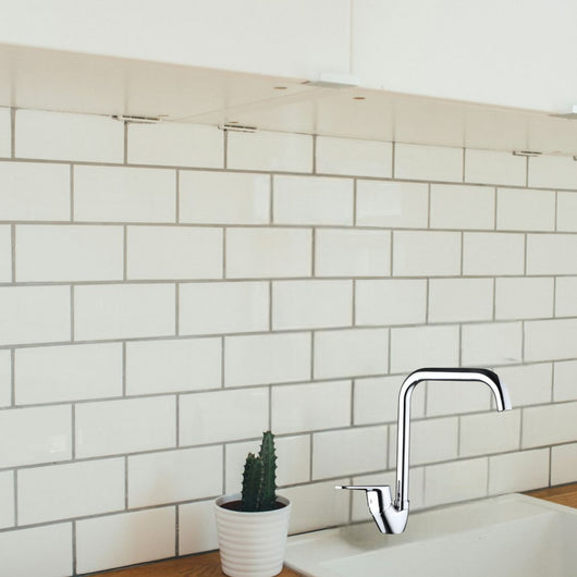 CANNA DI RICAMBIO ALTA PER  MISCELATORE RUBINETTO CUCINA LAVELLO SQUADRATO 24cm