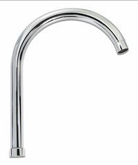 CANNA DI RICAMBIO MISCELATORE RUBINETTO CUCINA LAVELLO CANNA ALTA CROMATO 30CM