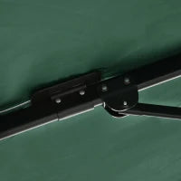 Ombrellone da Giardino a Manovella 2.5x2.5  m con Rotazione 360° e Parasole Regolabile, Verde