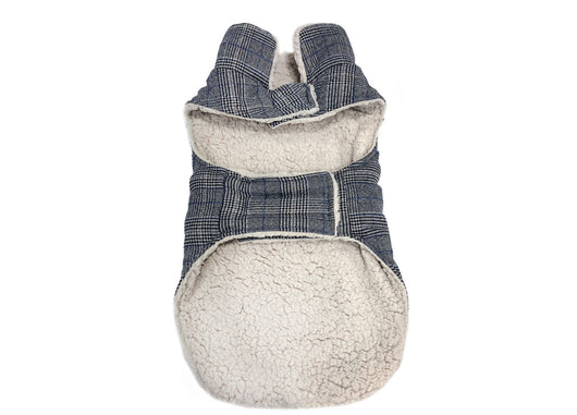 Cappottino Scozzese Invernale Vestito Imbottito Giacca Cani Scottish Varie Taglie - M - Cappottino