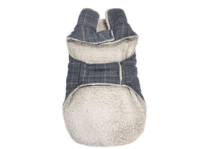 Cappottino Scozzese Invernale Vestito Imbottito Giacca Cani Scottish Varie Taglie - S - Cappottino