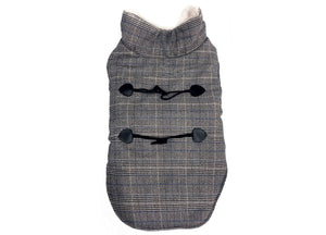 Cappottino Scozzese Invernale Vestito Imbottito Giacca Cani Scottish Varie Taglie - M - Cappottino