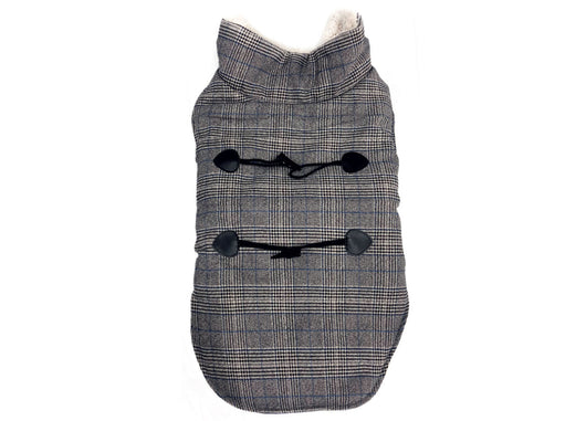 Cappottino Scozzese Invernale Vestito Imbottito Giacca Cani Scottish Varie Taglie - M - Cappottino
