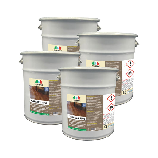Cera in pasta per superfici in legno CAREZZA PLUS   5LTx4Pz