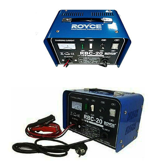 CARICA BATTERIA 12-24V 20A AUTO MOTO CAMPER BARCA CARICABATTERIE PORTATILE