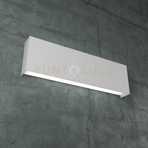 CARPET APPLIQUE 40 CM. 2 LUCI GRIGIO 1137-A40-GR