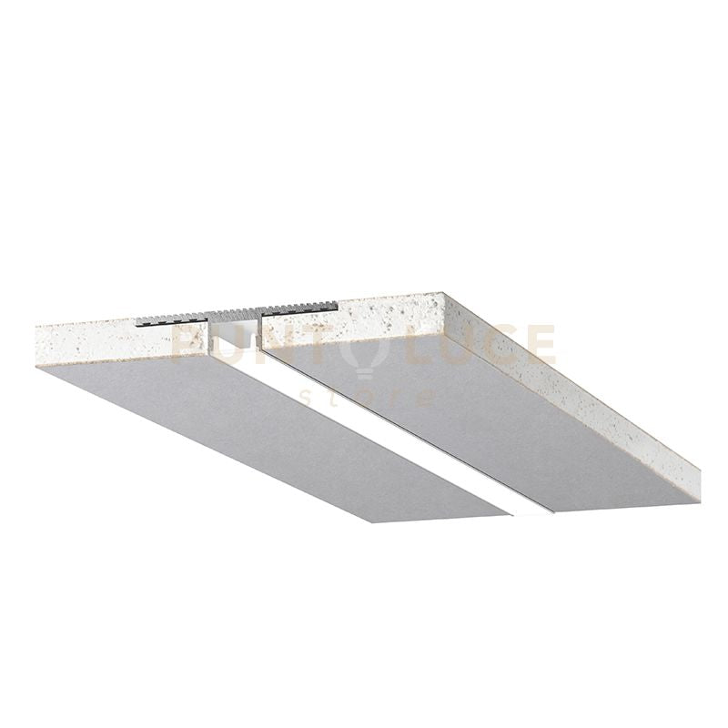 CARRARA M- SISTEMA MODULARE INTEGRATO IN 2 PANNELLI A SCOMPARSA PER INCASSO 2MT ARGENTO