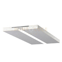 CARRARA M- SISTEMA MODULARE INTEGRATO IN 2 PANNELLI A SCOMPARSA PER INCASSO 2MT ARGENTO