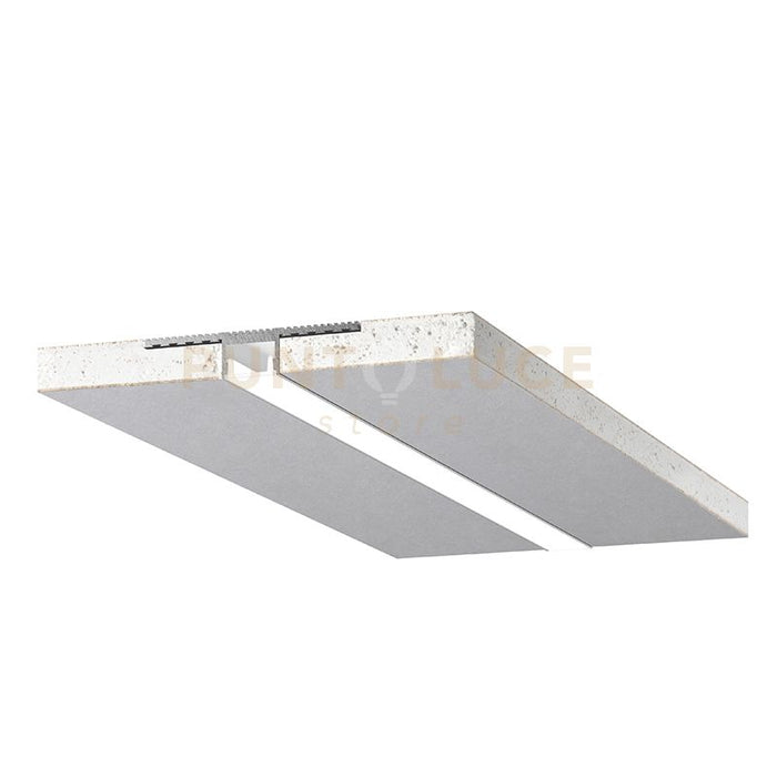 CARRARA M- SISTEMA MODULARE INTEGRATO IN 2 PANNELLI A SCOMPARSA PER INCASSO 2MT ARGENTO